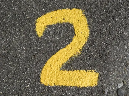 数量，广告，黄色，颜色，沥青，道路，数字