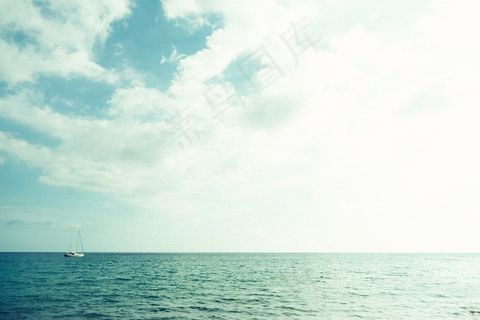 天空,海洋,树,风景,屏幕截图,海上航行的船船帆船