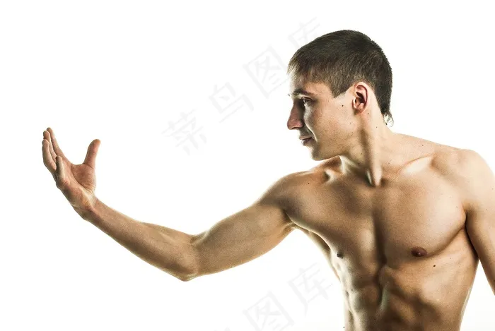 家伙，体育，肌肉，模型，身体，非典