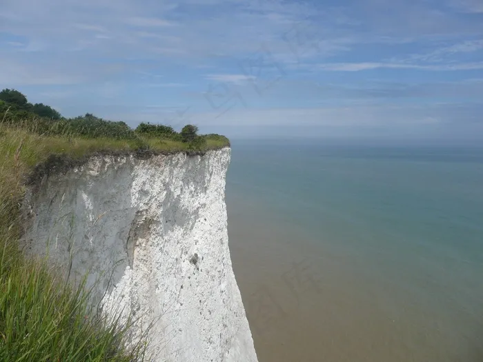 白崖，英格兰，海，英国，海岸