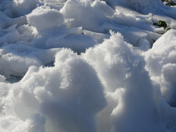 冰，晶体，冷，晶体形成，雪