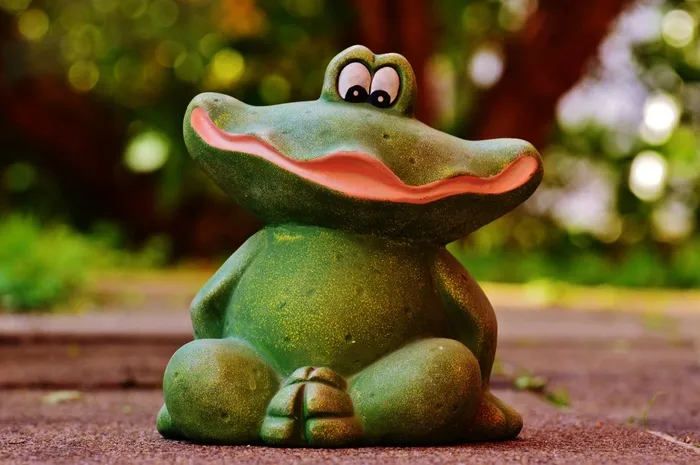 青蛙，绿色，动物，搞笑，草地，可爱，绿蛙