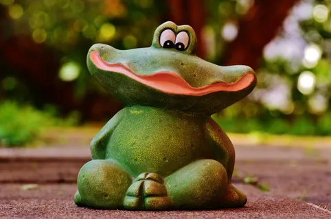 青蛙，绿色，动物，搞笑，草地，可爱，绿蛙