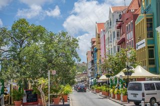 库拉索岛，威廉斯塔德，荷属安的列斯，加勒比海，荷兰，城市