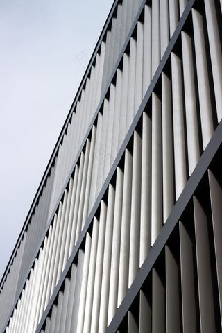 建筑，亲切，灰色，白色，背景，天堂，蓝色