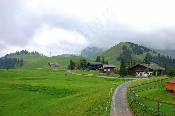 克莱韦纳普，山，云，天空，自然，径
