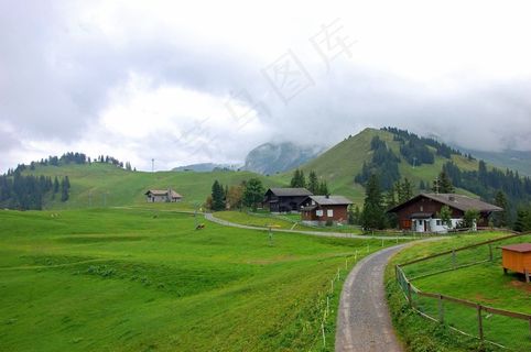 克莱韦纳普，山，云，天空，自然，径