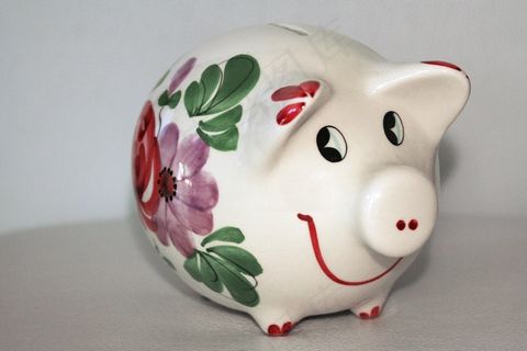 存钱罐，钱，保存，硬币，欧元，分，似乎