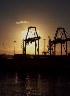 起重机，井架，钻机，工业，机器，平台