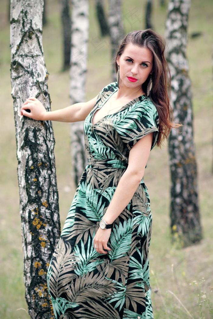 年轻女子，模型，女性，有吸引力，人，时尚