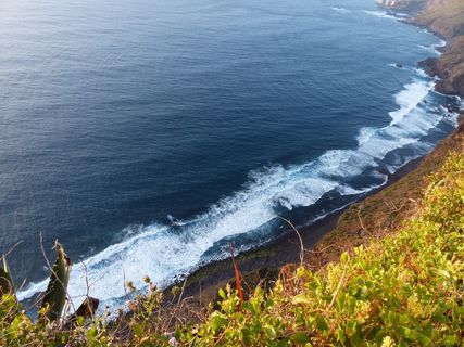 海岸,特内里费岛,加那利群岛,悬崖,沧海,波,冲浪 海岸,特内里费岛,加那利群岛,悬崖,沧海,波,冲浪