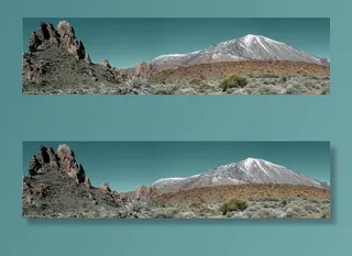 全景，泰德，加那利群岛，自然