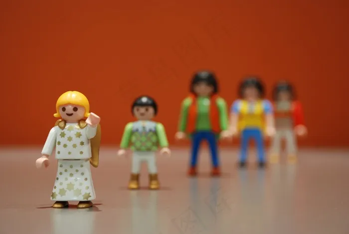 Playmobil，天使，挥舞着