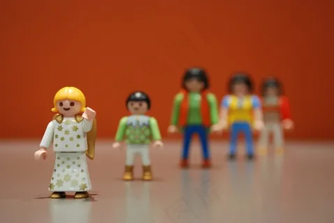 Playmobil，天使，挥舞着