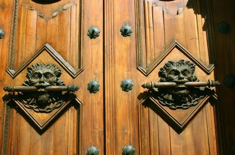 厄瓜多尔基多，历史中心，门