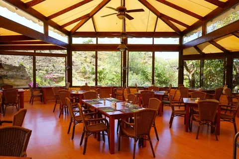 早餐室，空间，桌子，吃，饭厅，酒店