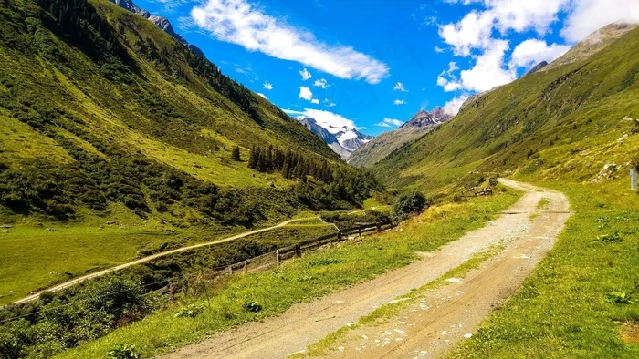 大自然，山，高山，景观，天空，蒂罗尔