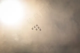 飞行编队，编队飞行，航展，飞机