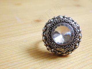 戒指，首饰，金属，银，光面纸，珠宝