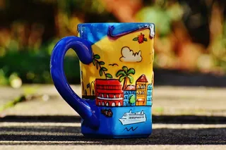 咖啡杯，茶杯，杯，饮料，享受，咖啡，三通