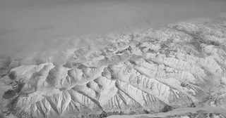 山，范围，雪，高峰，冬天，俄罗斯，意见