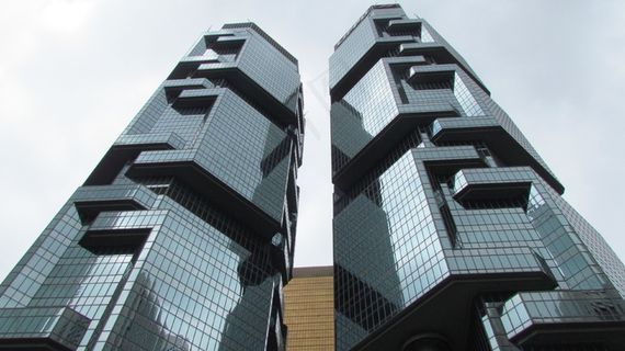 香港，建筑，中环，摩天大楼，高层建筑