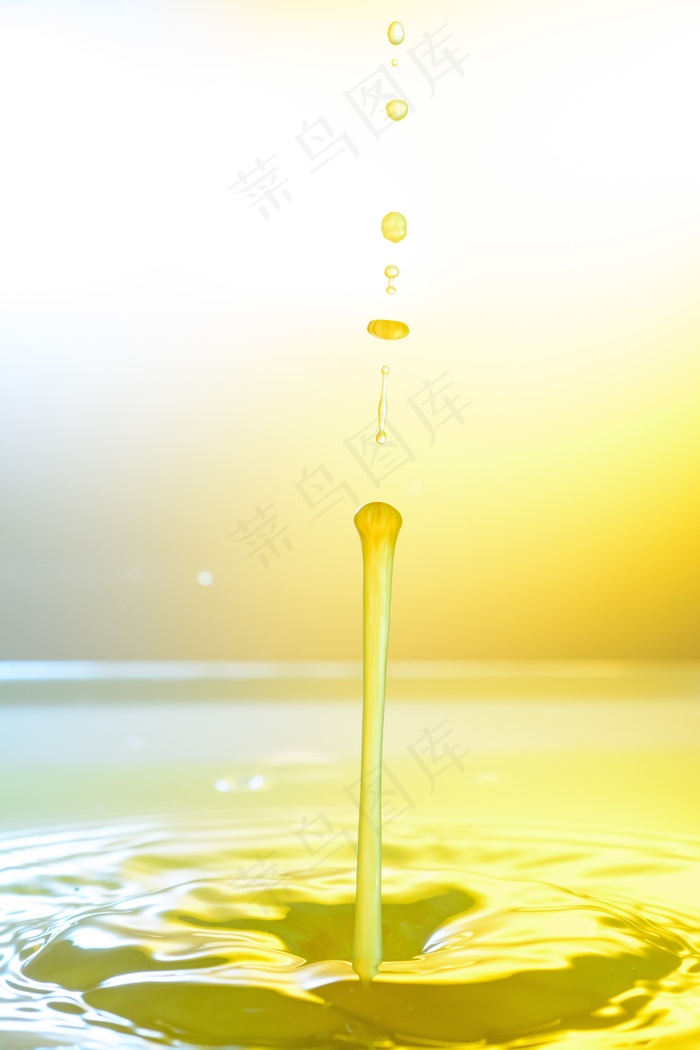 水，滴灌，高速，水滴，液体，注入