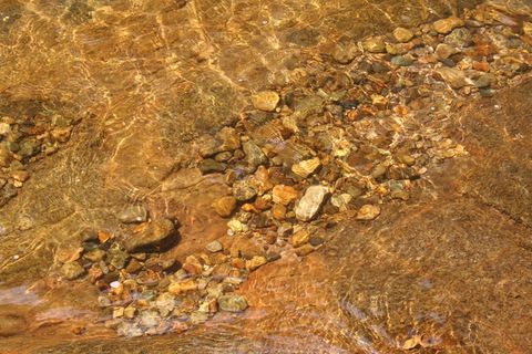 河，水，石头，卵石