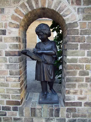 雕塑，雕像，无花果，Sans Souci公园，波茨坦