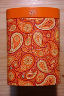 茶叶罐，盒，多彩，颜色，红色，模式