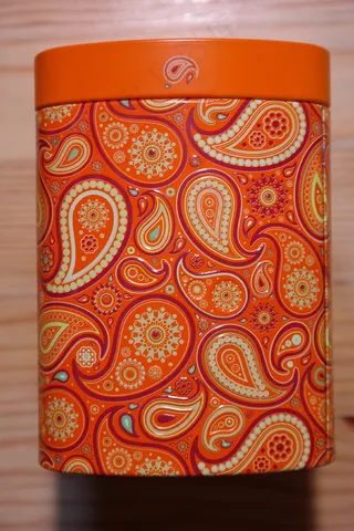 茶叶罐，盒，多彩，颜色，红色，模式