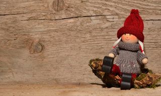 无花果，Holzfigur，布朗尼，小鬼，男性，搞笑