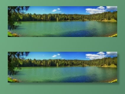 费利克斯湖，景区，意大利，林木，树林，湖