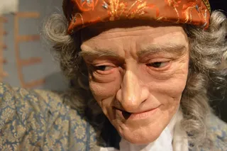 老，男子，明智，想想，蜡