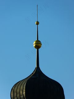 尖顶，伟大，尖顶，建筑，洋葱头盔，炮塔