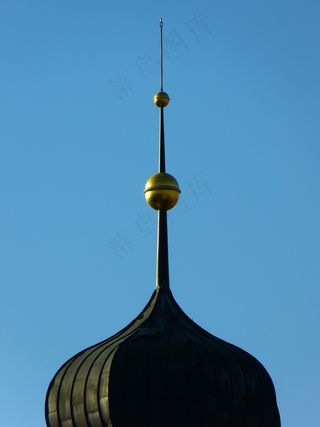 尖顶，伟大，尖顶，建筑，洋葱头盔，炮塔