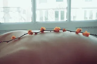 窗户,玩具,沙发,室内一角,竹制凉席,分支上的女人裸露在spa上的花朵