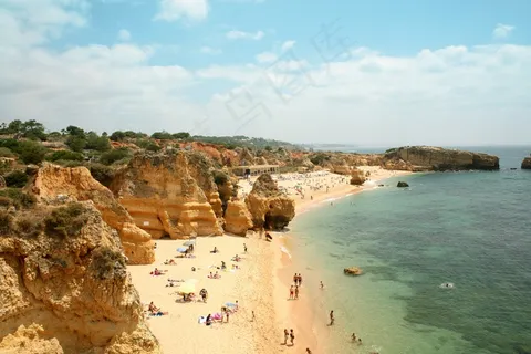 海洋,瀑布,自然/人文景观,风景,天空,海天空沙滩