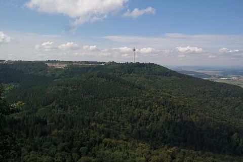 普勒滕贝格,无线电塔,观点,远景 普勒滕贝格,无线电塔,观点,远景