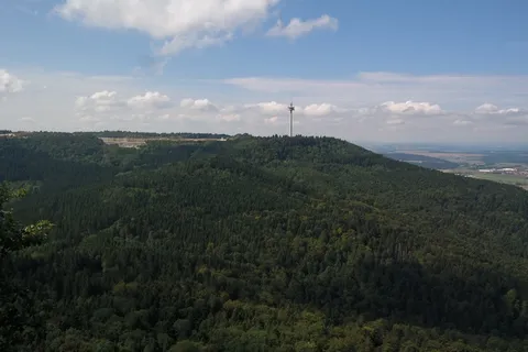 普勒滕贝格,无线电塔,观点,远景 普勒滕贝格,无线电塔,观点,远景