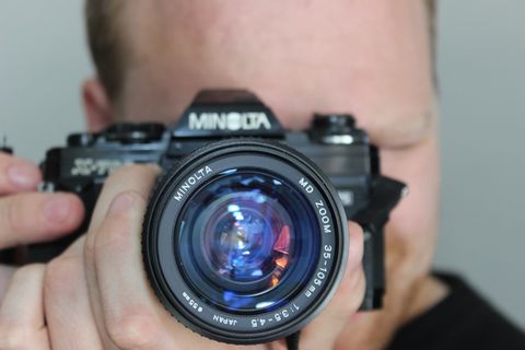 摄影师，镜头，相机，照片