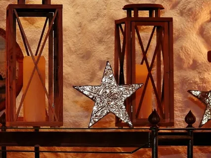 装饰，圣诞节，来临，圣诞装饰，蜡烛