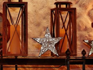 装饰，圣诞节，来临，圣诞装饰，蜡烛