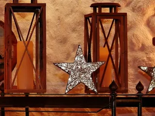 装饰，圣诞节，来临，圣诞装饰，蜡烛