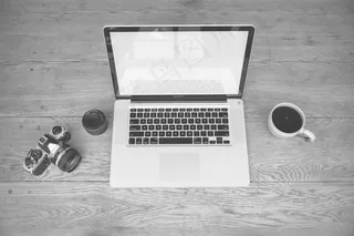 笔记本电脑，电脑，桌子，工作，工作场所，对象