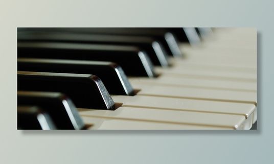 钢琴，键盘，按键，音乐，乐器，黑色，白色