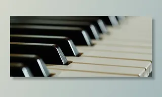 钢琴，键盘，按键，音乐，乐器，黑色，白色