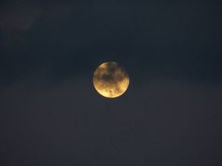 月亮，满月，超级月亮，夜晚，月光，神秘