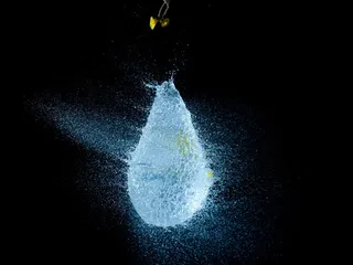 水炸弹，水气球，爆裂，水，气球，乐趣