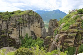 迈泰奥拉，修道院，希腊，景观，宗教